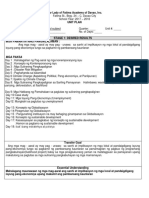 Aral Pan Unit Plan