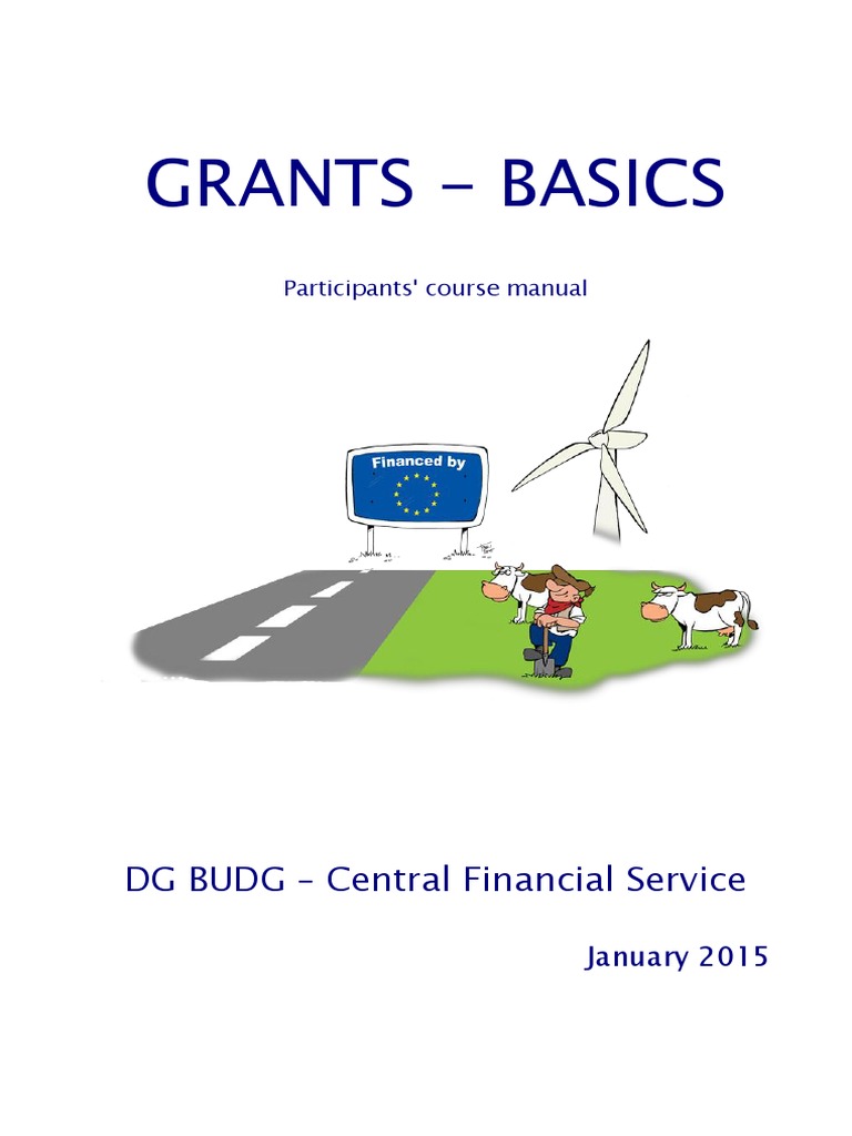 EU Grants PDF European Union Grant (Money)