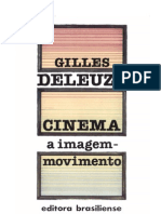 DELEUZE, Gilles. Cinema - A Imagem - Movimento