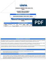 Ficha para Práctica Docente III y IV