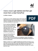 New HomePod User's Guide PDF