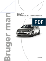 Brugermanual VW Golf 7