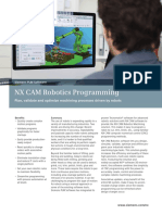 10 NX CAM Robotics Programming