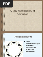 A Very Short History of Animation