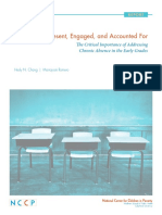 Present, Engaged, and Accounted For: The Critical Importance of Addressing Chronic Absence in The Early Grades