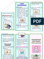 Leaflet Perawatan Payudara