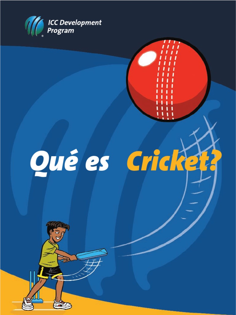 Cricket Explained Children Spanish