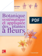 Botanique Systematique Et Appliquee Des Plantes a Fleurs Sommaire