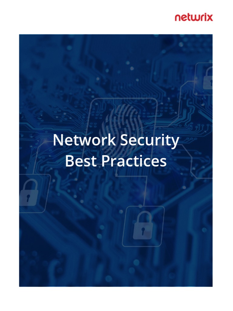 Network Security Best Practices PDF Virtual Private Network Osi Model