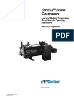 Contour Screw Compressors: Low and Medium Temperature Semi-Hermetic Operating Instructions