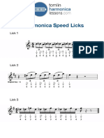 3 Harmonica Speed Licks