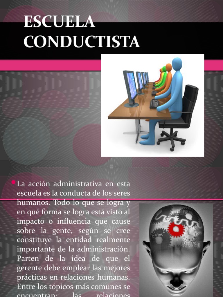 Escuela Conductista