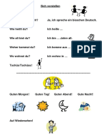 Sich Vorstellen Hauptsatze