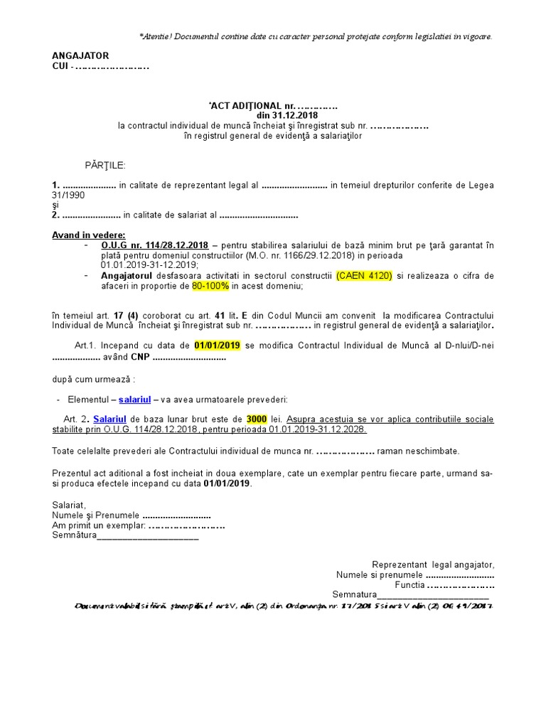 Act Aditional | PDF