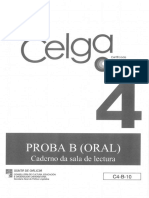 Libro de Lectura Proba Oral Celga 4