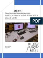 Python Project: How To Manage A Speed Sensor With A Labjack U3 HV