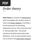 Order Theory