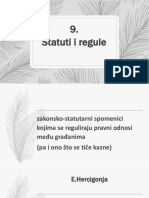 Statuti I Regule