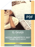 G. Gruita - Moda lingvistica 2007. Norma, uzul si abuzul (Paralela 45 - Compact).pdf