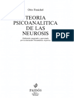 Fenichel Otto - Teoria Psicoanalitica de Las Neurosis