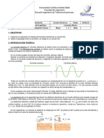 Informe de Corriente Alterna