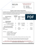 Lamitex CE Tube Metric Data