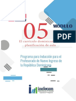 Currículo Dominicano y la planificación en el aula