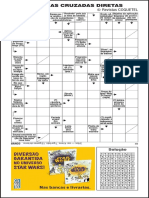 Kit 2 Livros PALAVRAS CRUZADAS Coquetel e Caras 180 Páginas de Passatempo Jogos  PALAVRAS CRUZADAS Palavras Cruzadas Coquetel 82 páginas e Palavras Cruzdas  Editora CARAS 98 páginas