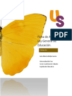 Ficha de Análisis Ley General de Educación