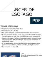 4 Cáncer de Esófago