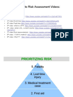Risk Assesment For Students
