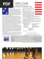 Download Baltimore County General Election Voters Guide by Charles Schelle SN39783008 doc pdf
