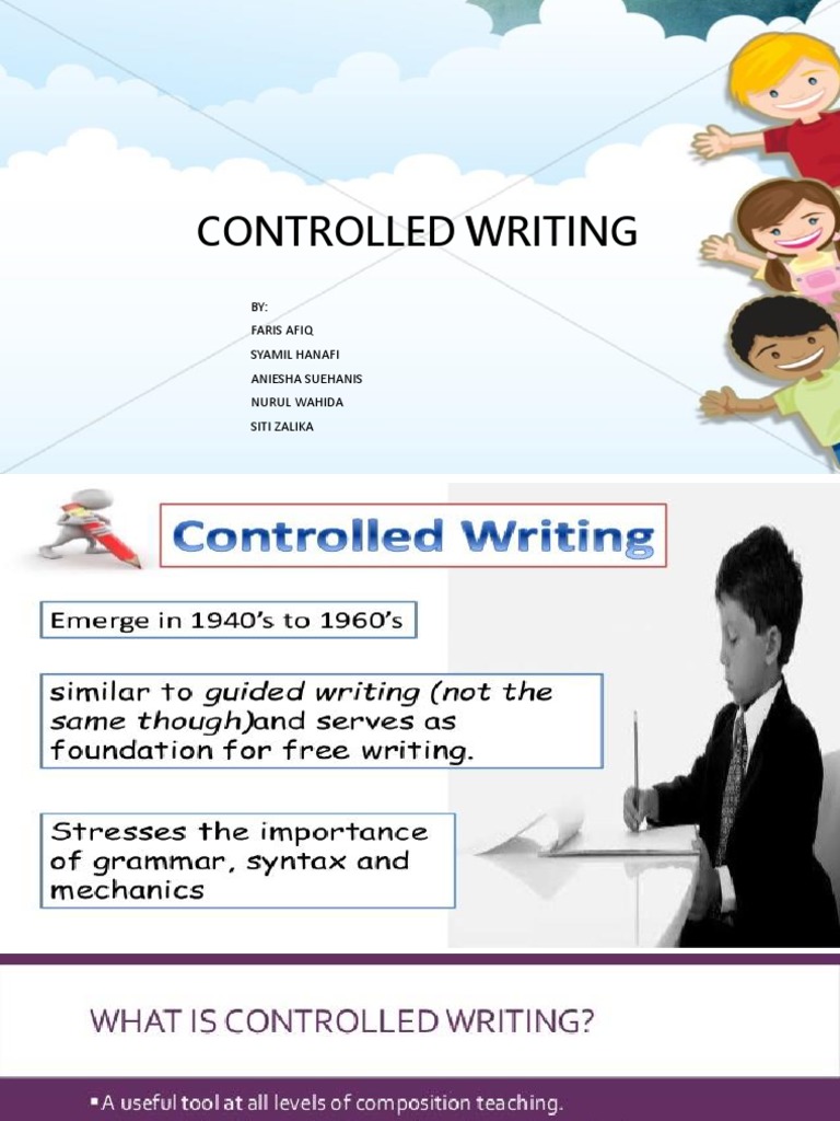 Controlled Writing Techniques Guide | PDF