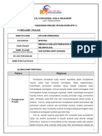 Kertas Cadangan Projek Tahun Akhir Pta 1