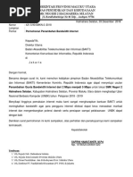 Surat Pemberitahuan Berakhir Masa Jabatan