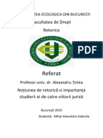 referat retorica