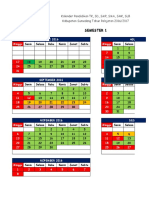 Semester 1: Kalender Pendidikan TK, SD, SMP, SMA, SMK, SLB Kabupaten Sumedang Tahun Pelajaran 2016/2017