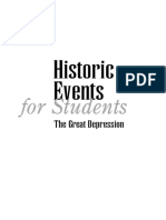 Richard Clay Hanes Historic Events For Students-The Great Depression Vol 2 (2002)
