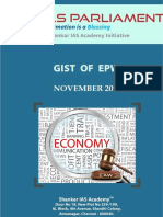 Gist of EPW, November 2018