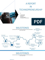 A Report IN Technopreneurship