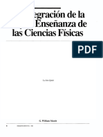 Integración de La Fe y La Enseñanza de Las Ciencias Físicas