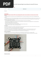 Micro 32bits SP RACING F3 EVO Brushed