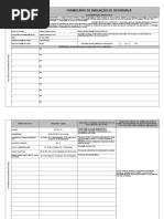 Formulário de Avaliação de Segurança Rev01 HDR
