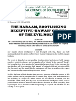 The Haraam, Bootlicking Deceptive Dawah Circus of The Evil Molvis 23 Jul 2016