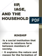 Kinship, Marriage, and The Household