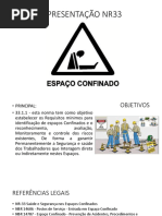 Nr33 espaço confinado