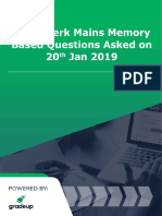 IBPS Clerk Mains 2019