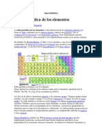 Tabla Periódica