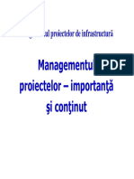 Managementul Proiectului