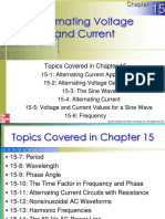 Alternating Voltage and Current: Topics Covered in Chapter 15